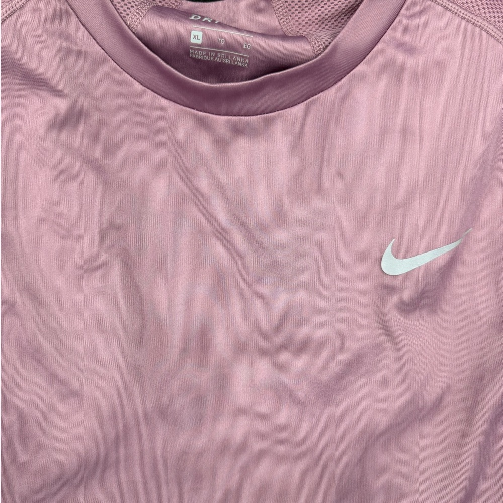 Nike Women’s Soft Pink Dri-FIT Tee